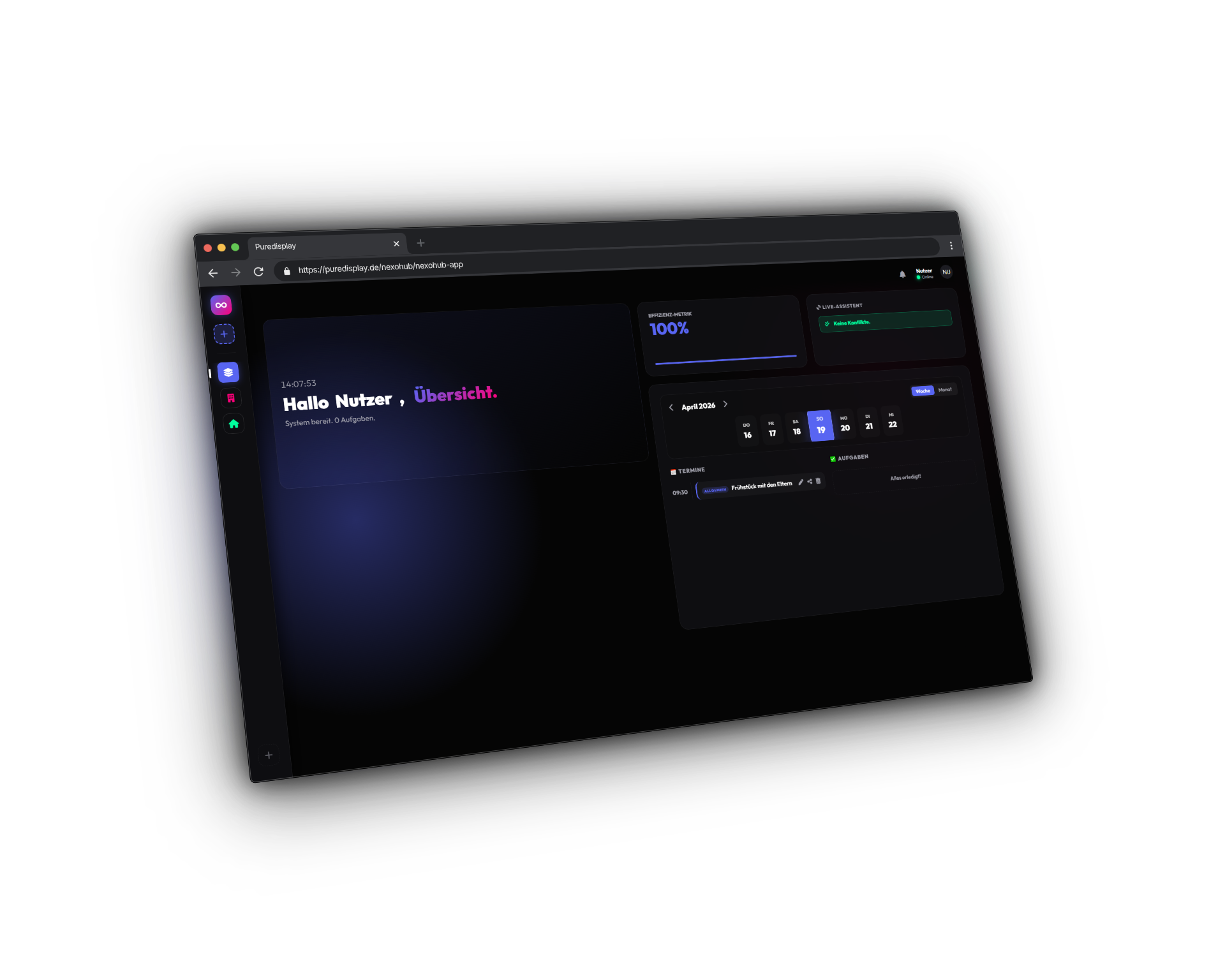 NexoHub Dashboard